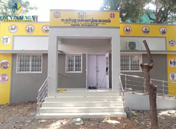 Primary healthcare centre construction Madurai Tamil Nadu
